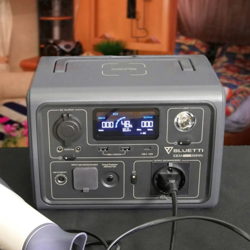Przenośna stacja zasilania BLUETTI EB3A 600W 268Wh