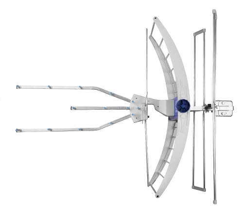 Antena naziemna Telmor ASR PRIME Combo pasywna, UHF/VHF, duży zysk 15 dB, filtr LTE/5G, VHF w polaryzacji pionowej i poziomej
