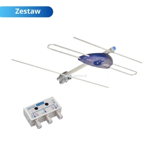 Antena kierunkowa VHF TurboT V3 + zwrotnica ZWR-210