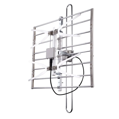 Antena naziemna siatkowa Telmor Ret Combo+, RF Stern, filtr LTE/5G, UHF/VHF, MUX 8, aktywna, ze wzmacniaczem