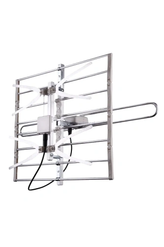 Antena naziemna siatkowa Telmor Ret Combo+, RF Stern, filtr LTE/5G, UHF/VHF, MUX 8, aktywna, ze wzmacniaczem