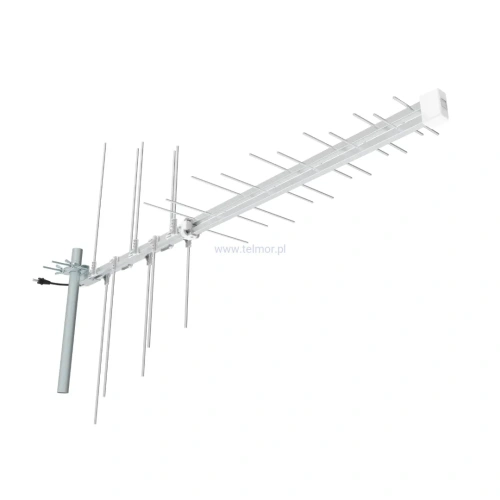 Antena logarytmiczna Vela Combo+ UHF/VHF,  MUX 8, Filtr LTE/5G, wysoki zysk 13 db, RF STERN