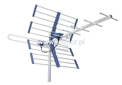 Antena naziemna kierunkowa Telmor W19 Silver UHF/VHF, MUX 8, duży zysk 13 dB