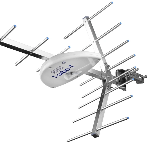 Antena naziemna kierunkowa Telmor TurboT 40, UHF, filtr LTE/5G, duży zysk 14 dB, długa antena dvbt/2 na trudne warunki