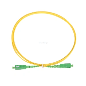 Patchcord 2.0mm G657A2 Złącze SC/APC-SC/APC 1m TGlass