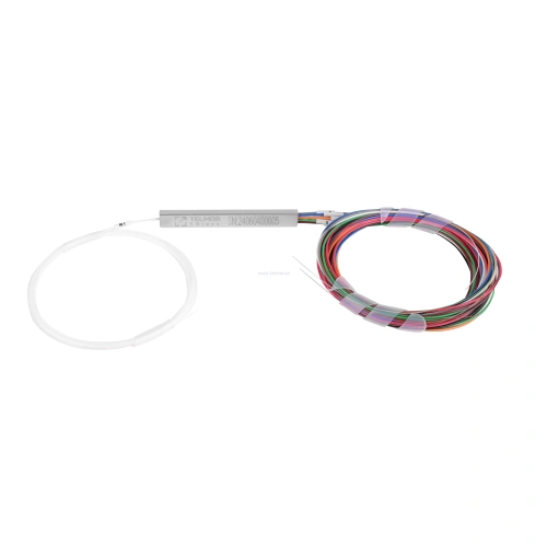 Splitter optyczny PLC Steelbox 1x16 0.9mm G657A2 LSZH bez złączy TGlass Telmor