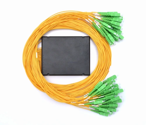 Splitter optyczny Telmor PLC ABS 1x32 2.0mm G657A2 Złącza SC/APC Patchcord Corning