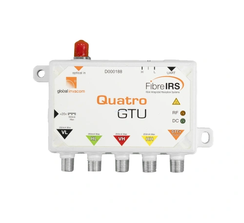Odbiornik optyczny Global Invacom Quatro GTU MKIII FibreIRS