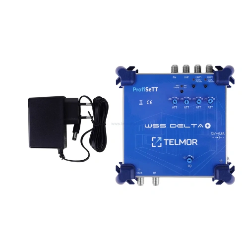 Wzmacniacz domowy Telmor WSS DELTA+ FM VHF UHF