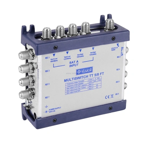 Multiswitch Telmor TT 5/8 FT Classic końcowy z zasilaczem