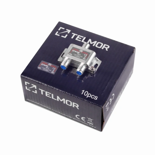 Rozgałęźnik TV/SAT dwukrotny Telmor RS-2 2.4G DC