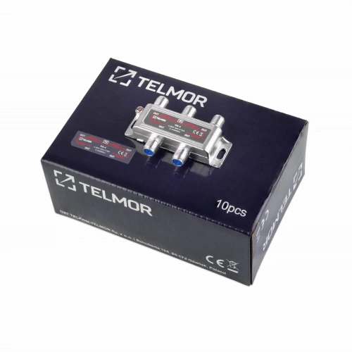 Rozgałęźnik TV/SAT czterokrotny Telmor RS-4 2.4G DC