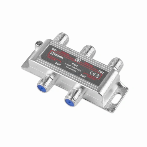 Rozgałęźnik TV/SAT czterokrotny Telmor RS-4 2.4G DC