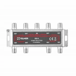 Rozgałęźnik TV/SAT ośmiokrotny RS-8 2.4G DC TELMOR
