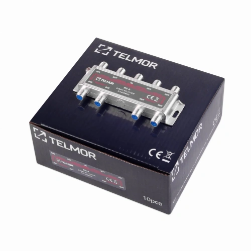 Rozgałęźnik TV/SAT ośmiokrotny Telmor RS-8 2.4G DC