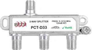 10x Rozgałęźnik cyfrowy trzykrotny PCT D33 UNBAL 1.2GHz