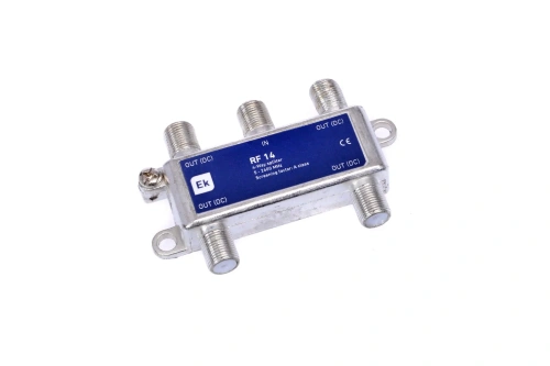 Rozgałęźnik TV/SAT czterokrotny RF 14 2.4G DC