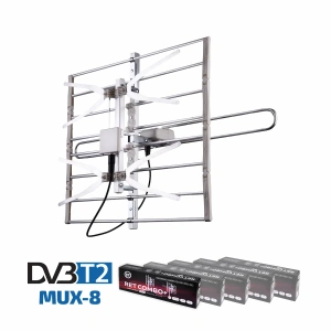 Antena Ret Combo+ UHF/VHF 5G Protected RF STERN - Zestaw 5 szt.
