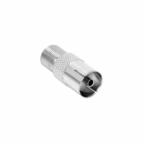 Adapter F-gniazdo na IEC żeńskie (TV) – komplet 25 szt.