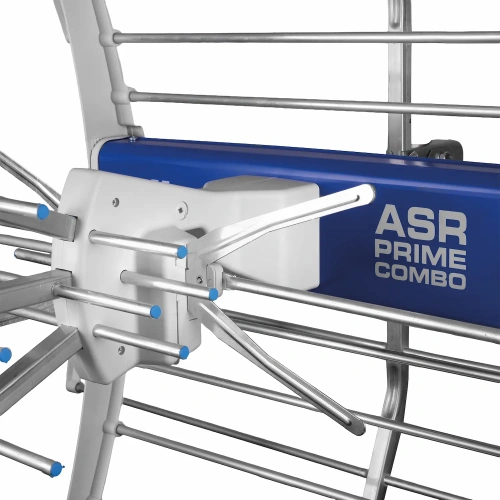 Antena naziemna Telmor ASR PRIME Combo pasywna, UHF/VHF, duży zysk 15 dB, filtr LTE/5G, VHF w polaryzacji pionowej i poziomej