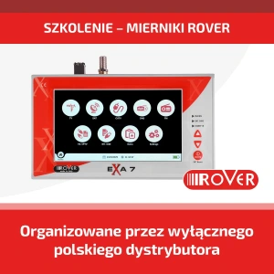 Szkolenie z obsługi i praktycznego wykorzystania mierników Rover