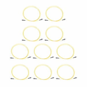 10x Patchcord 0,9mm G657A2 Złącze FC-UPC/FC-UPC 1m