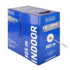 Kabel sieciowy LAN TTE UTP5E Eca 305m wewnętrzny