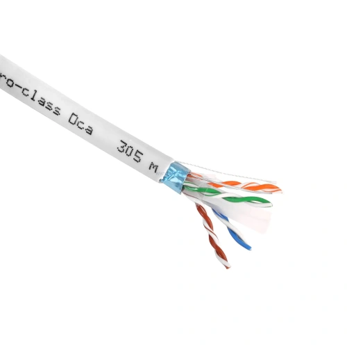 Kabel sieciowy Telmor LAN TTE F/UTP6 Dca 305m wewnętrzny