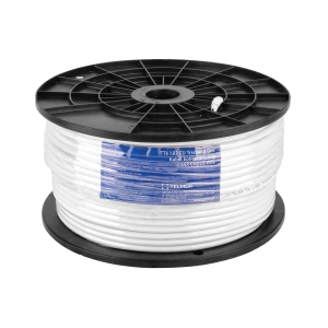 Kabel wewnętrzny TT6 1.2 CU DCA  RG6 - szpula 100m