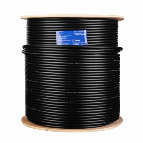 Kabel zewnętrzny Telmor TT11 CU Fca RG11 - szpula 500 m