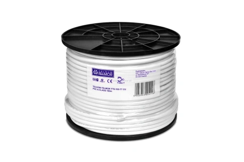 Kabel antenowy wewnętrzny Telmor TT6 CU Eca RG6
