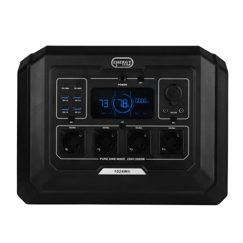 Przenośna stacja zasilania VELOX OPUS 2000W 1024Wh Energy Stern