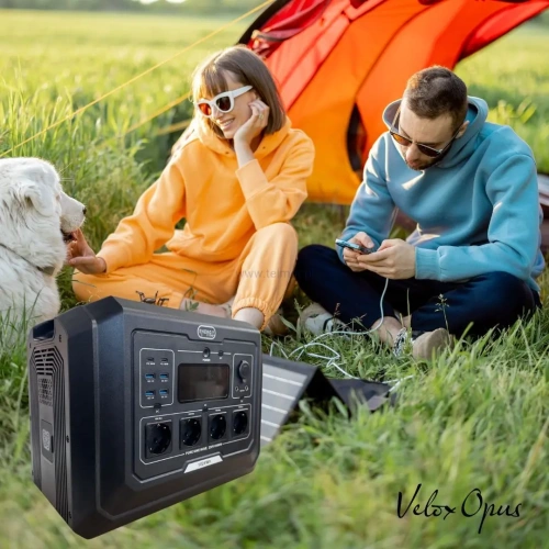 Przenośna stacja zasilania VELOX OPUS 2000W 1024Wh Energy Stern