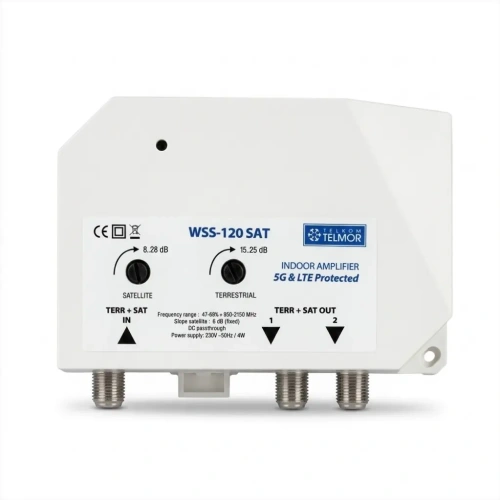 Wzmacniacz antenowy Telmor WSS-120 SAT